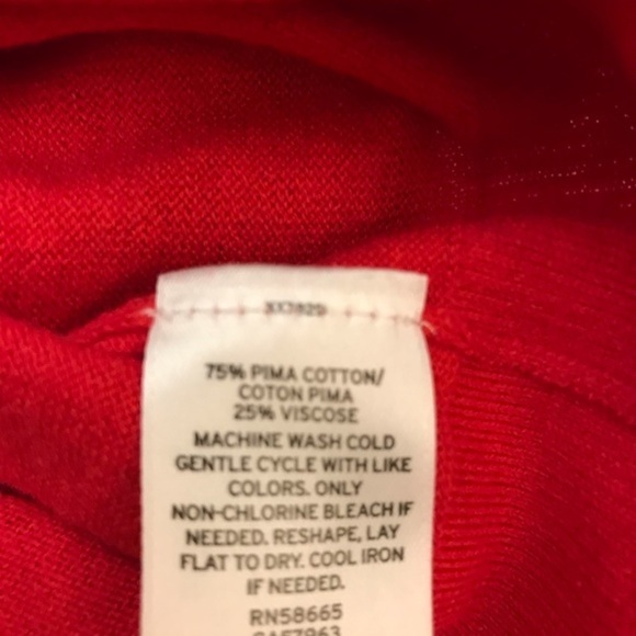 Brand New Halogen Red bateau neckline sweater Sz S - Picture 3 of 4